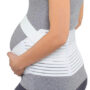 Bell-Horn Maternity Support Band – Lightweight Pregnancy Belly Band for Back, Leg & Abdominal Relief, Discreet Under-Clothing Fit