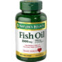 Nature's Bounty Fish Oil 1200 mg with Omega-3 – Heart Health Support, 360 mg Omega-3 per Serving