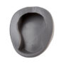 McKesson Pontoon Bedpan, Graphite – 2 Quart Capacity, Saddle-Shaped Design, Nonstick Surface, Graduated in mL & oz, Stackable, Single-Patient Use