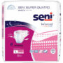 Seni Super Quatro Adult Diapers with Tabs – Severe Incontinence & Overnight Use – 1 Each